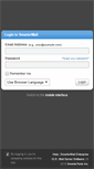 Mobile Screenshot of mail.fedovoli.org